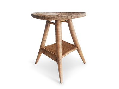 Rattan Side Table